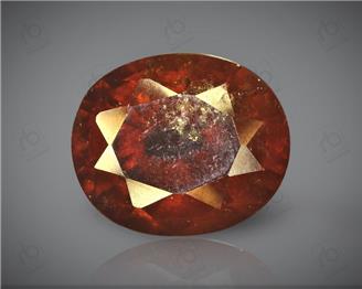 Natural Hessonite Garnet (Gomed) Certified 10.78 Cts ( 1230 )